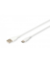 digitus Kabel zasilający silikonowy USB-A - USB-C, USB 2.0 60W, 0,5m Biały - nr 12