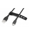 digitus Kabel zasilający silikonowy USB-A - USB-C, USB 2.0 60W, 1m Czarny - nr 20