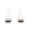 digitus Kabel zasilający silikonowy USB-C - USB-C, USB 2.0 60W, 0,5m Biały - nr 11
