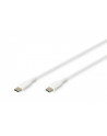 digitus Kabel zasilający silikonowy USB-C - USB-C, USB 2.0 60W, 1m Biały - nr 18