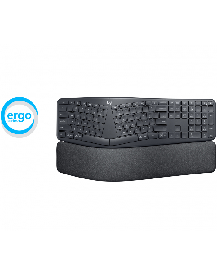 logitech Klawiatura Ergo K860 for Business Graphite US główny