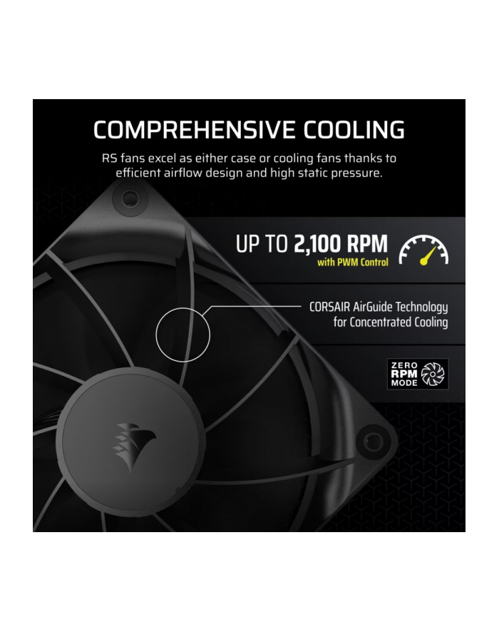 corsair Wentylator RS120 120mm Fan Single Pack główny