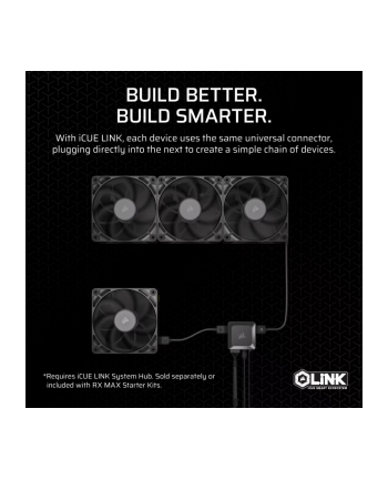 corsair Wentylator iCUE LINK RX120 MAX 120mm Single Fan