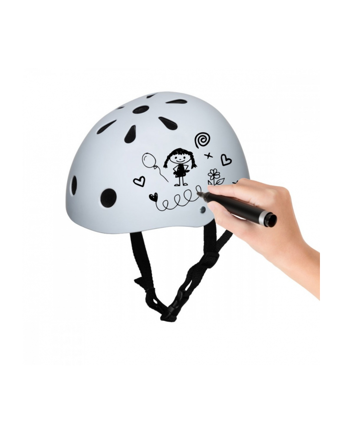 momi Kask MIMI  szary matowy główny