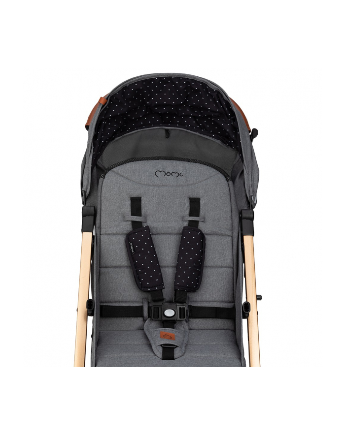 momi Wózek spacerowy ESTELLE szaro-złoty główny