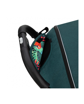 momi Wózek spacerowy ESTELLE zielono-złoty