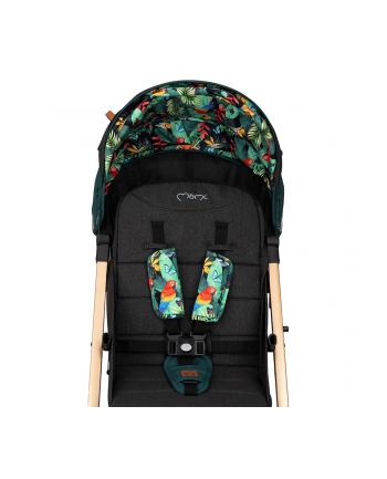 momi Wózek spacerowy ESTELLE zielono-złoty