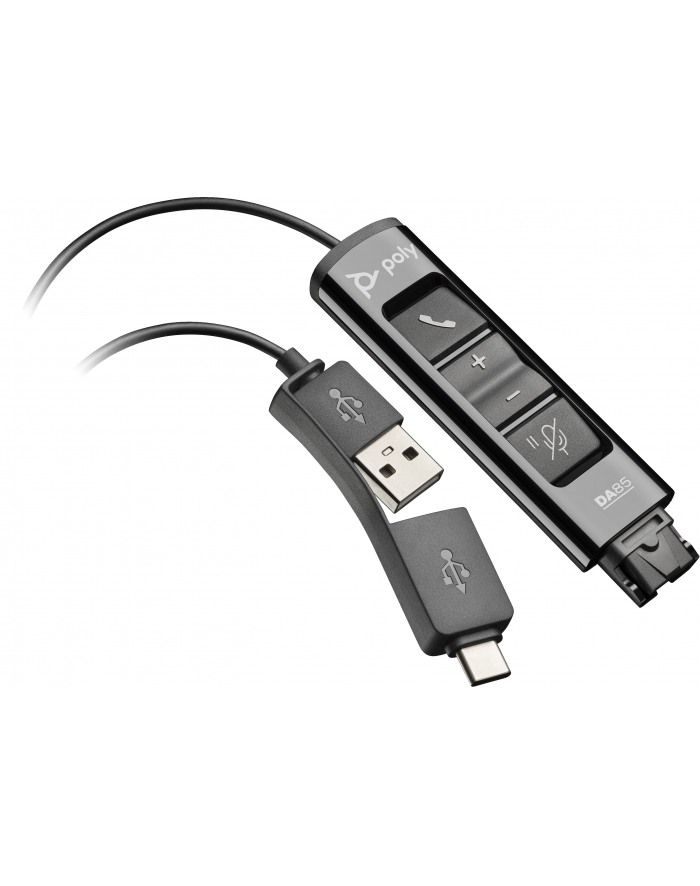 poly Adapter  DA85 USB na QD Czarny  786C7AA główny