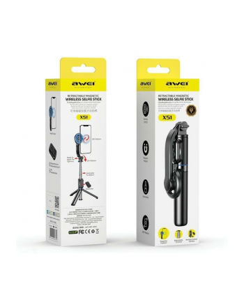awei Uchwyt selfie stick X51 tripod magnetyczny