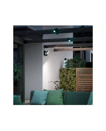 Kamera IP zewnętrzna PHILIPS HUE Secure z reflektorem i czujnikiem ruchu czarna (929003608801)