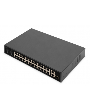 Digitus Switch DN 95356 16 + 2 Porty 10 / 100 MBit/s funkcja PoE (DN95356)