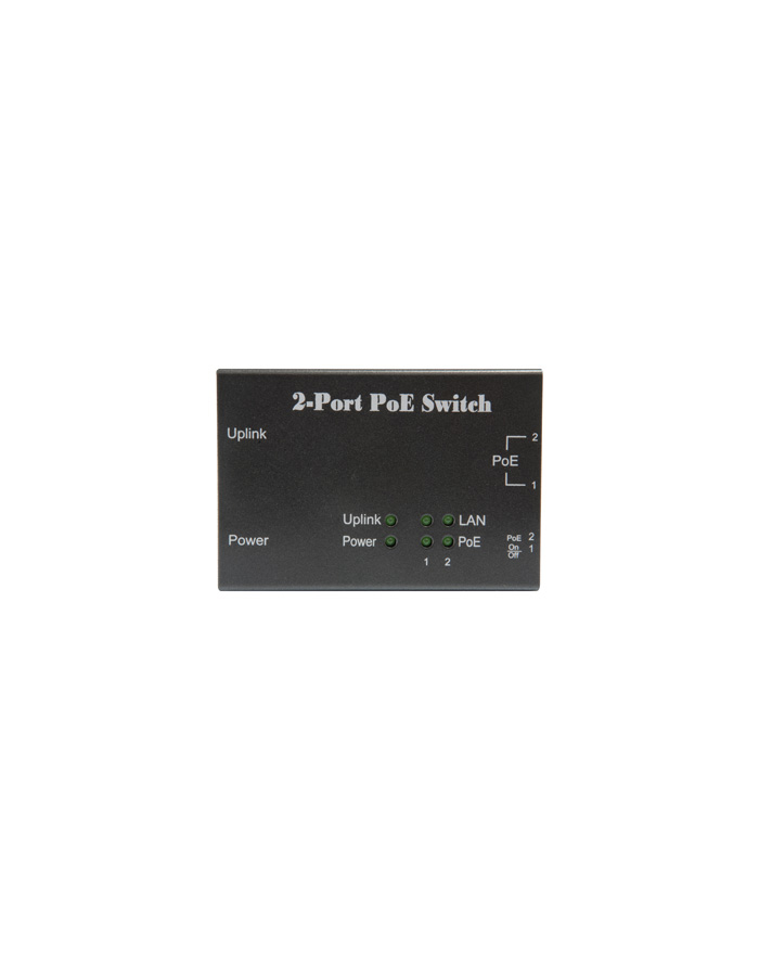 Levelone 3-Port Fast Ethernet PoE Switch - 2 PoE Outputs - 65W - Fast Ethernet (10/100) - Full duplex - Power over Ethernet (PoE (FEP0311W65) główny