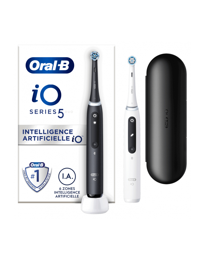 Szczoteczka elektryczna Oral-B iO5 Duo Black UCB And White SC główny