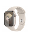 Apple Watch Series 9 GPS Koperta 41mm Z Aluminium W Kolorze Księżycowej Poświaty Z Paskiem Sportowym W Kolorze Księżycowej Poświaty MR8U3QC/A - nr 2