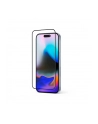 crong Szkło ochronne Anti-Bacterial 3D Armour Glass - hartowane 9H Full Glue do iPhone 16 Pro + ramka instalacyjna - nr 2