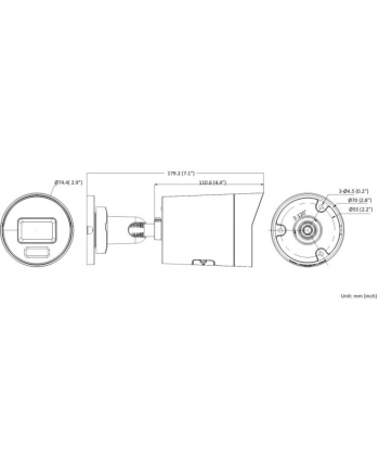 KAMERA IP HIKVISION DS-2CD2086G2H-IU(28mm)(eF)/BLACK