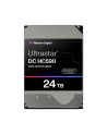 western digital Dysk twardy HDD WD Ultrastar 24TB 3,5''; SAS 0F59373 - nr 12