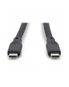 digitus Kabel połączeniowy silikonowy USB-C - USB-C, USB 4 Gen3 40G 8K 240W, 0,5m Czarny - nr 14