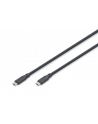 digitus Kabel połączeniowy silikonowy USB-C - USB-C, USB 4 Gen2 20G 8K 240W, 2m Czarny - nr 19