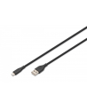 digitus Kabel zasilający silikonowy USB-A - Lightning, USB 2.0 12W, certyfikat MFI, 0,5m Czarny - nr 7