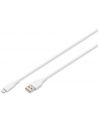 digitus Kabel zasilający silikonowy USB-A - Lightning, USB 2.0 12W, certyfikat MFI, 0,5m Biały - nr 6