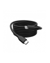 digitus Kabel zasilający silikonowy USB-C - Lightning, USB 2.0 60W, certyfikat MFI, 0,5m Czarny - nr 11