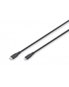 digitus Kabel zasilający silikonowy USB-C - Lightning, USB 2.0 60W, certyfikat MFI, 0,5m Czarny - nr 7