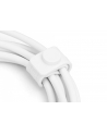 digitus Kabel zasilający silikonowy USB-C - Lightning, USB 2.0 60W, certyfikat MFI, 0,5m Biały - nr 10