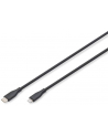 digitus Kabel zasilający silikonowy USB-C - Lightning, USB 2.0 60W, certyfikat MFI, 1m Czarny - nr 6