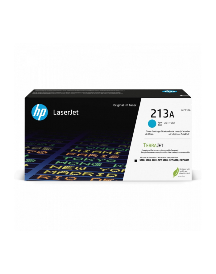 hp inc. Toner  213A Cyan W2131A główny