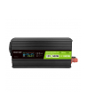 Przetwornica napięcia Green Cell PowerInverter LCD 12V 500W/1000W z wyświetlaczem - czysty sinus - nr 12