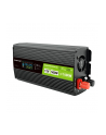 Przetwornica napięcia Green Cell PowerInverter LCD 12V 500W/1000W z wyświetlaczem - czysty sinus - nr 13