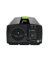 Przetwornica napięcia Green Cell PowerInverter LCD 12V 500W/1000W z wyświetlaczem - czysty sinus - nr 15