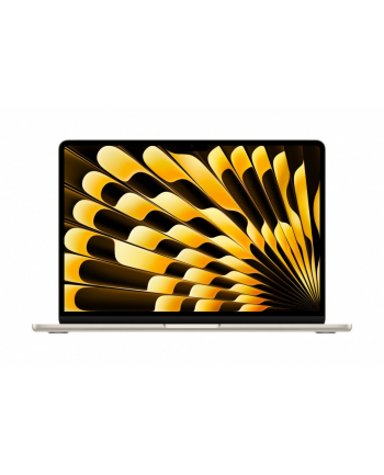 apple MacBook Air 13.6: M3 8/8, 16GB, 256GB - Księżycowa poświata MC8J4ZE/A