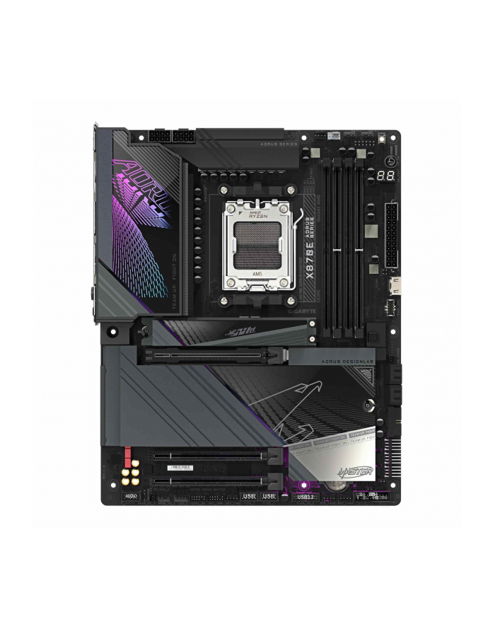 gigabyte Płyta główna X870E AORUS MASTER  AM5 4DDR5 HDMI/USB-C ATX główny
