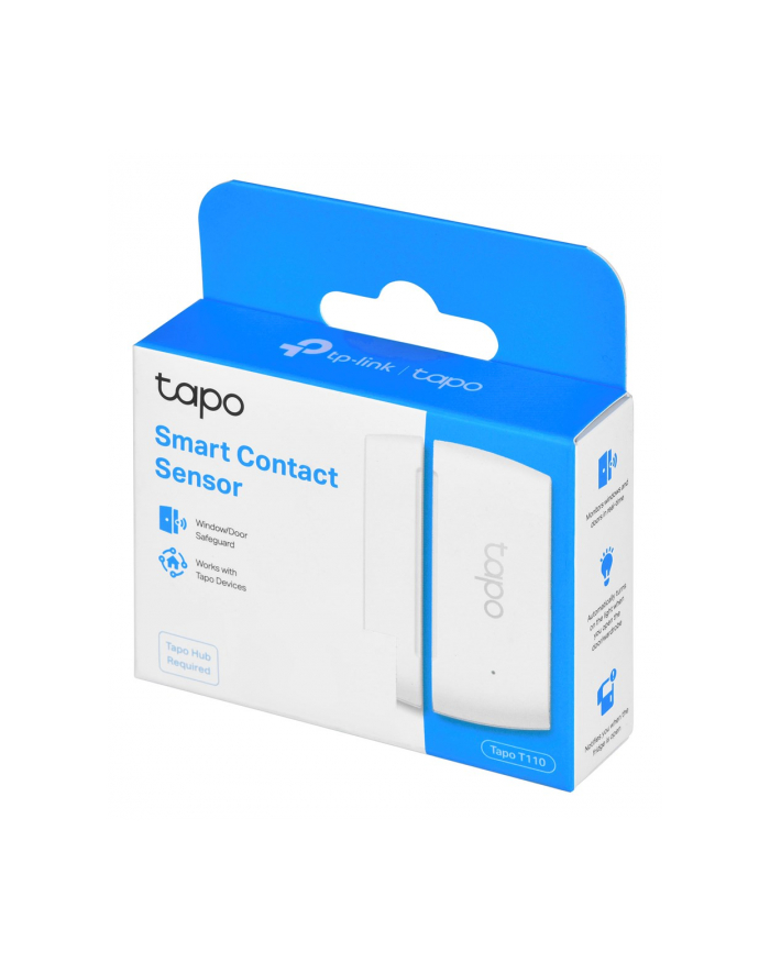 TP-Link Tapo T110  CZUJNIK magnetyczny otwarcia drzwi/okien Smart (biały) główny
