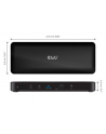 Club 3D Stacja/replikator 16v1 ThunderBolt 4 2xThunderbolt 3xDP 2xHDMI 3xUSB RJ45 SD-TF Karta 1xUSB-C 150W PD (CSV1583) - nr 10