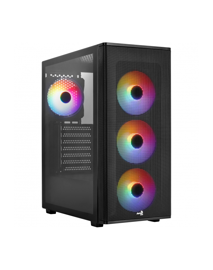 Aerocool Obudowa Designer ARGB czarna Designer-G-BK-v2 (ACCMES0514311) główny