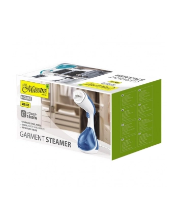 feel-maestro Parownica do ubrań 1500W  MR-355-BLUE Niebieska