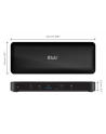 Club 3D Stacja/replikator 16v1 ThunderBolt 4 2xThunderbolt 3xDP 2xHDMI 3xUSB RJ45 SD-TF Karta 1xUSB-C 150W PD (CSV1583) - nr 10