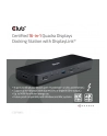 Club 3D Stacja/replikator 16v1 ThunderBolt 4 2xThunderbolt 3xDP 2xHDMI 3xUSB RJ45 SD-TF Karta 1xUSB-C 150W PD (CSV1583) - nr 2