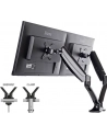 IIYAMA DS3002C-B1 ACC Flexible desk mount for dual monitor 10i-27i height adj. gas spring size VESA 75x75/100x100 1-5kg (P) - nr 3