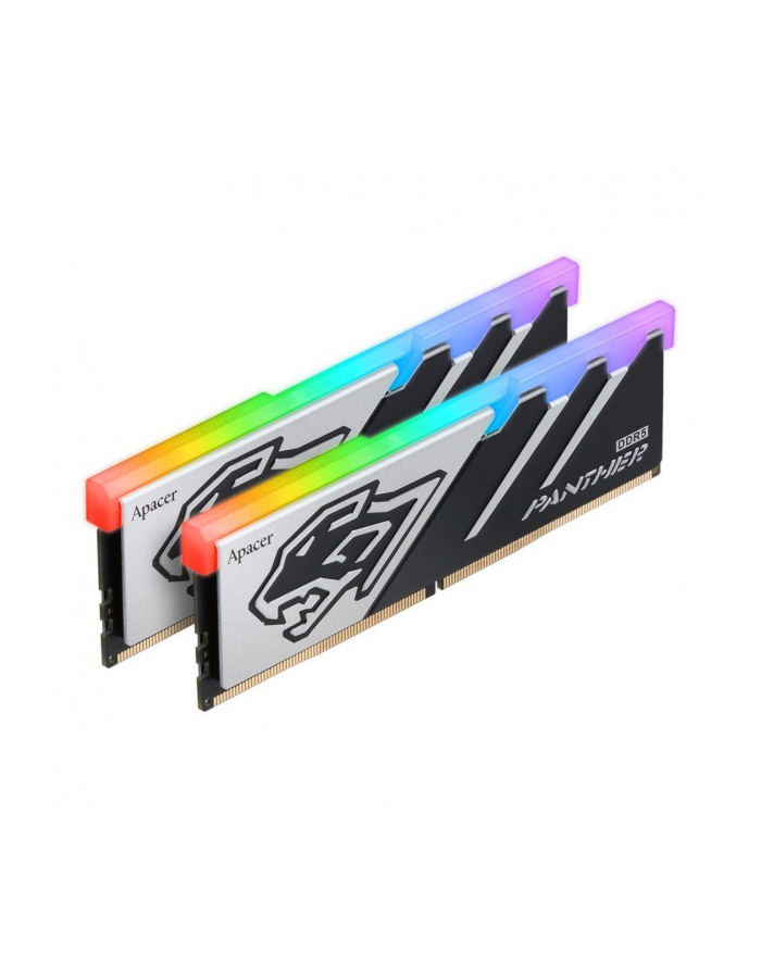 Pamięć DDR5 Apacer Panther RGB 32GB (2x16GB) 6400MHz CL32 1,35V XMP - POSERWI główny