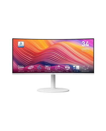 Monitor MSI 34'' Modern MD342CQPW UWQHD VA 120Hz 2xHDMI DP 4xUSB głośniki