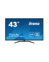 IIYAMA X4373UHSU-B1 43inch UW VA 3840x2160 UHD 400cd/m2 3ms HDR400 2xHDMI DP USB-HUB PBP PIP Remote control Speakers (P) - nr 5