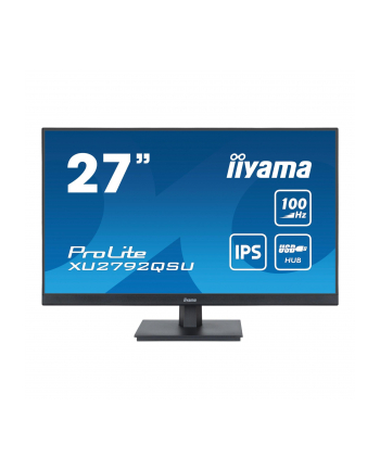 IIYAMA XU2792QSU-B6 27inch ETE IPS-panel 2560x1440 100Hz FreeSync 250cd/m2 0.4ms MPRT HDMI DP USB-HUB Speakers (P)