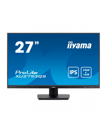 IIYAMA XU2793QS-B6 27inch IPS QHD 100Hz FreeSync 250cd/m2 1ms HDMI DP Speakers (P)