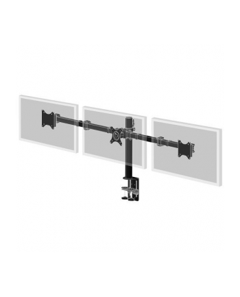 IIYAMA DS1003C-B1 Flexible Desk Mount for Triple Monitor Mount with Clamp or grommet Screen size 10-27inch (P)