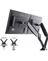IIYAMA DS3002C-B1 ACC Flexible desk mount for dual monitor 10i-27i height adj. gas spring size VESA 75x75/100x100 1-5kg (P) - nr 9
