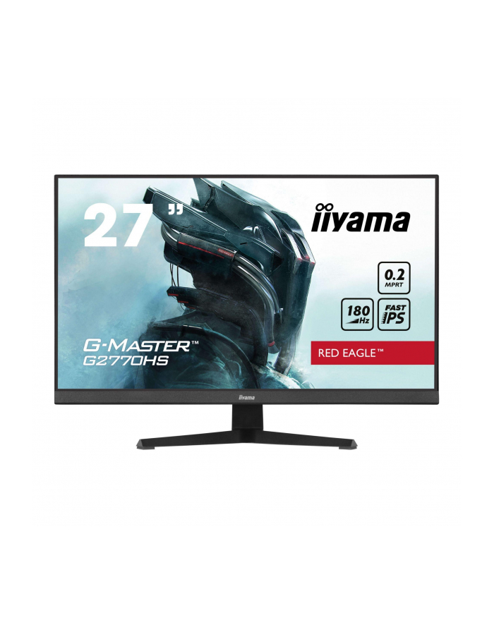 IIYAMA G2770HS-B1 27inch Fast IPS FHD 180Hz 300cd/m2 0.2ms HDMI DP Speakers (P) główny